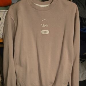 Nike Men's Crewneck Sweater - Light Brown